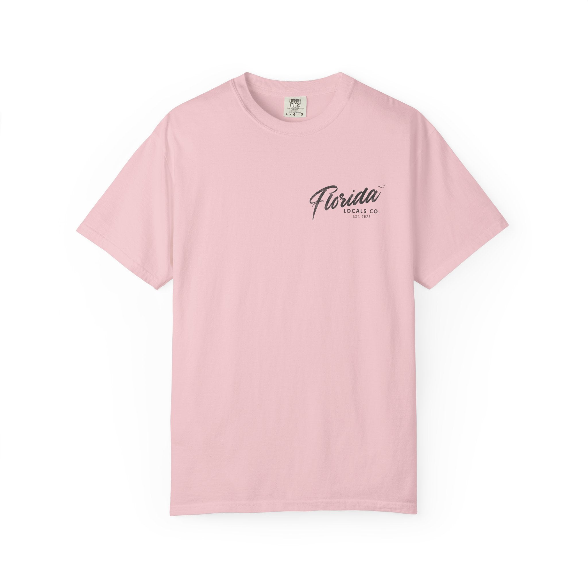 Roseate Spoonbill | "Not a Flamingo" | FL Locals Co. | Comfort Colors® Vintage Florida Wildlife Tee