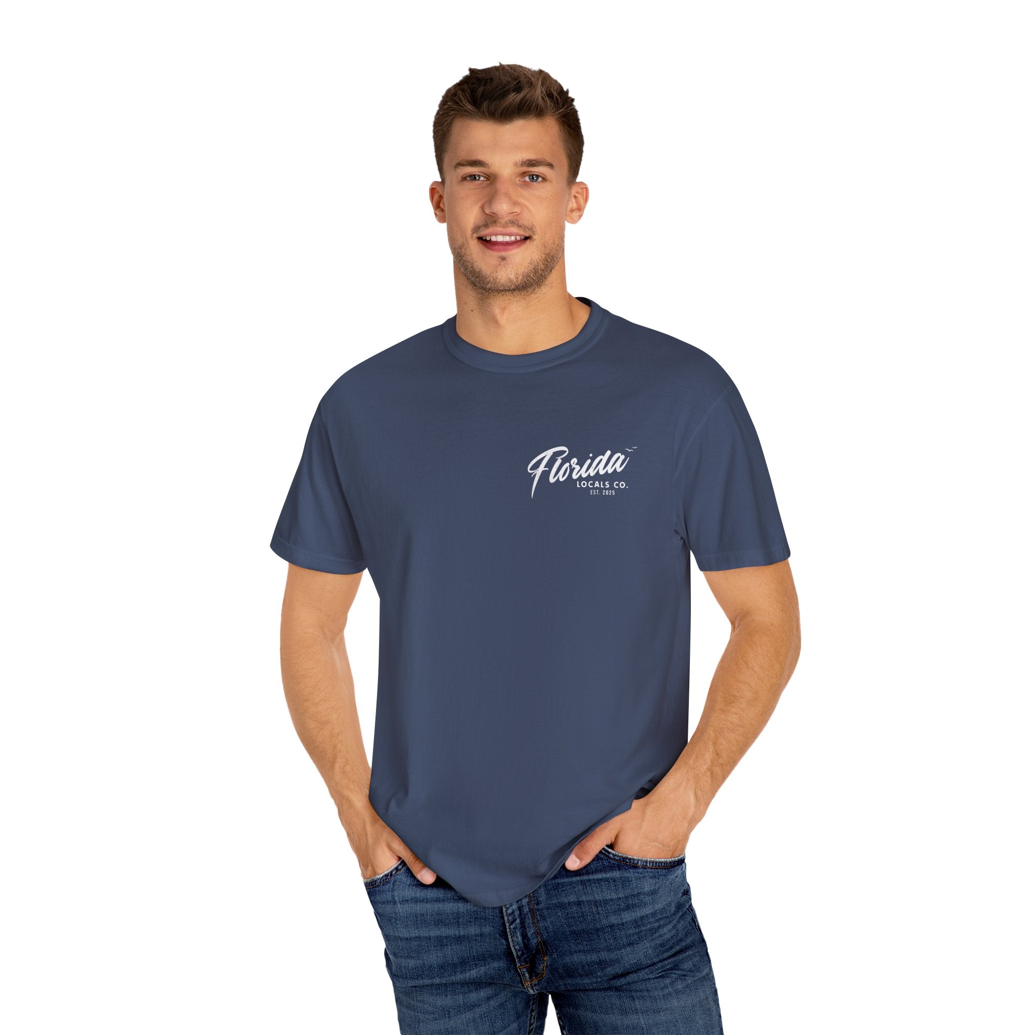 Skunk Ape | "Paddle. Hide. Repeat." | FL Locals Co. | Comfort Colors® Vintage Florida Wildlife Tee
