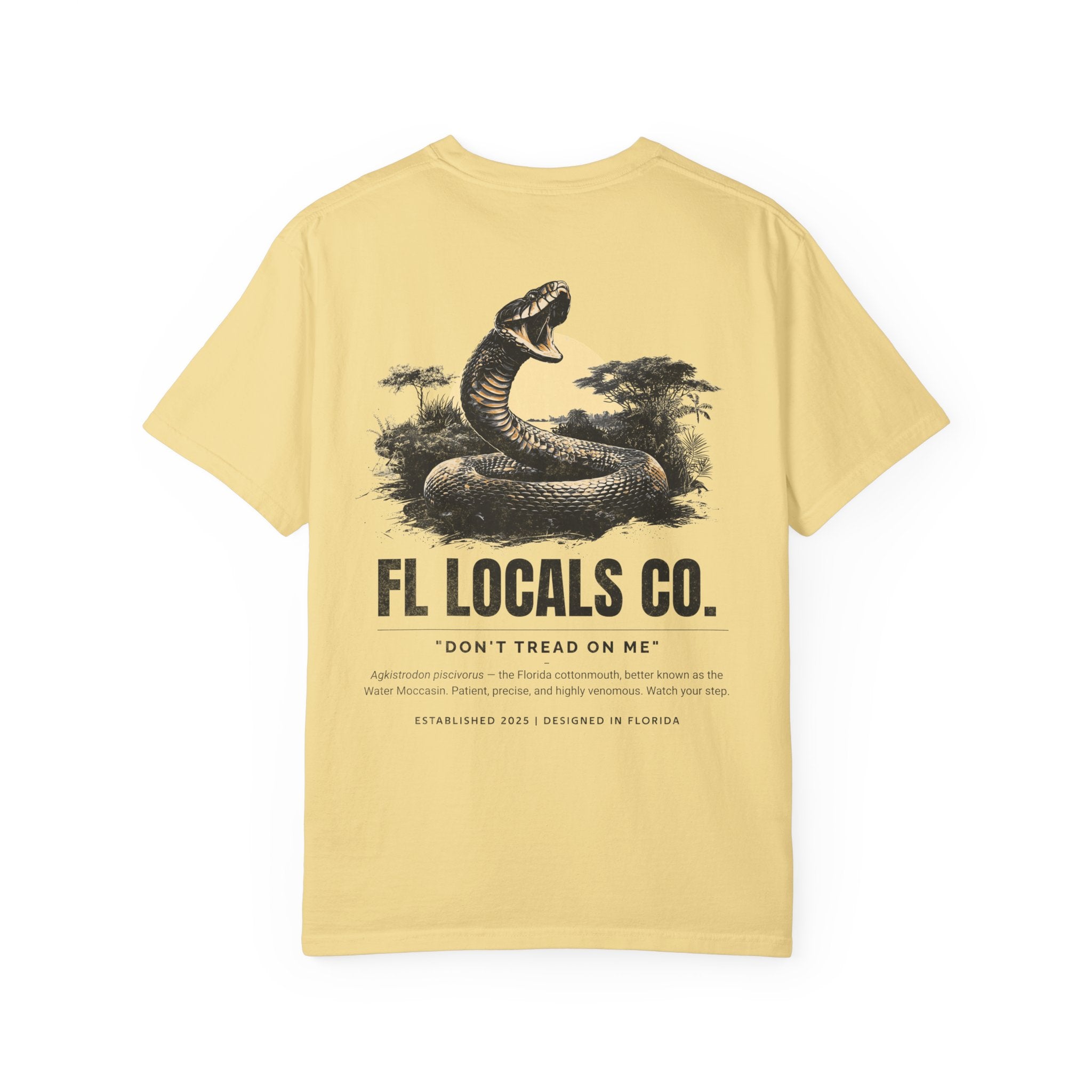 Florida Cottonmouth | "Don't Tread On Me" |  Graphic Tee - Comfort Colors®