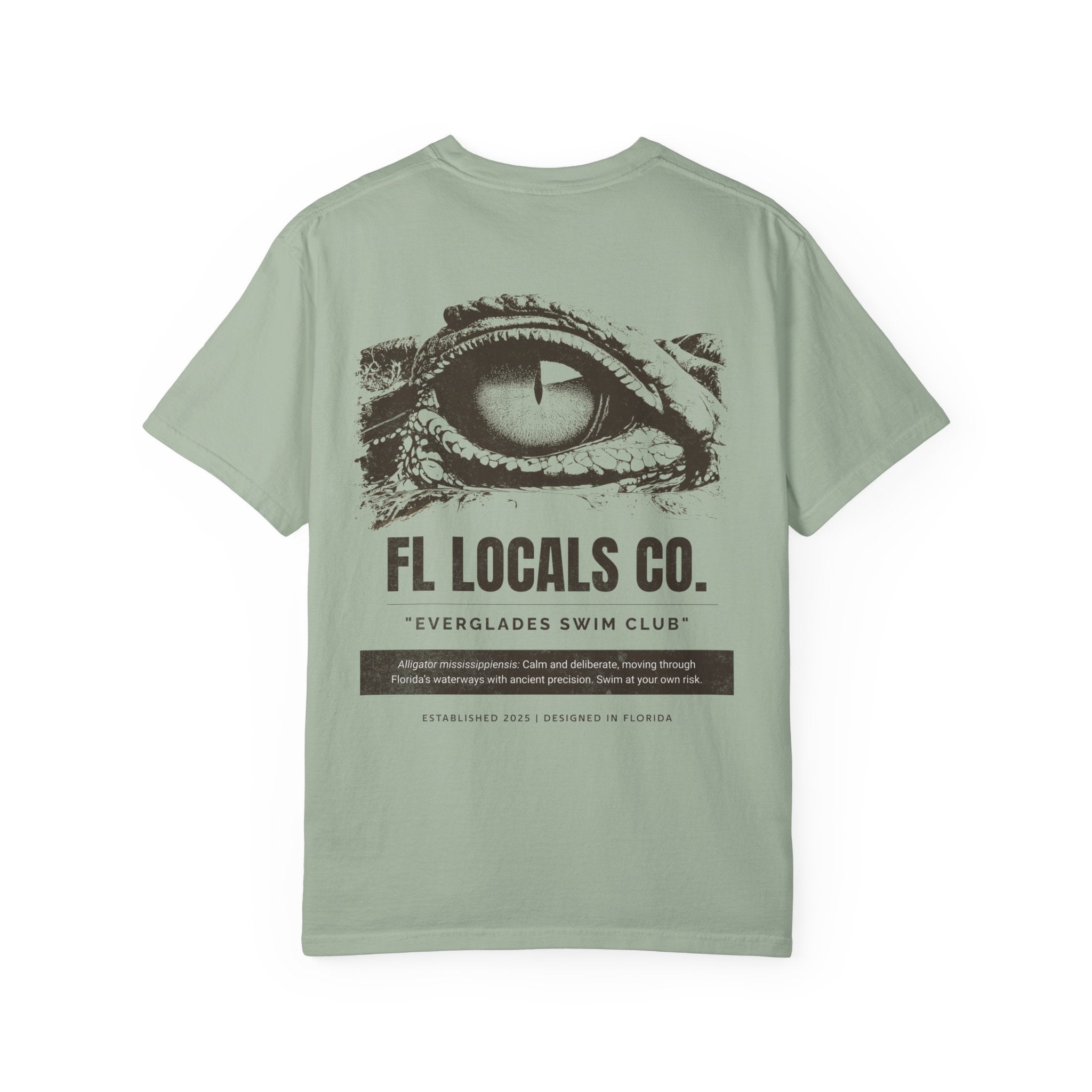 Florida Gator | "Everglades Swim Club" | FL Locals Co. | Comfort Colors® Vintage Florida Wildlife Tee