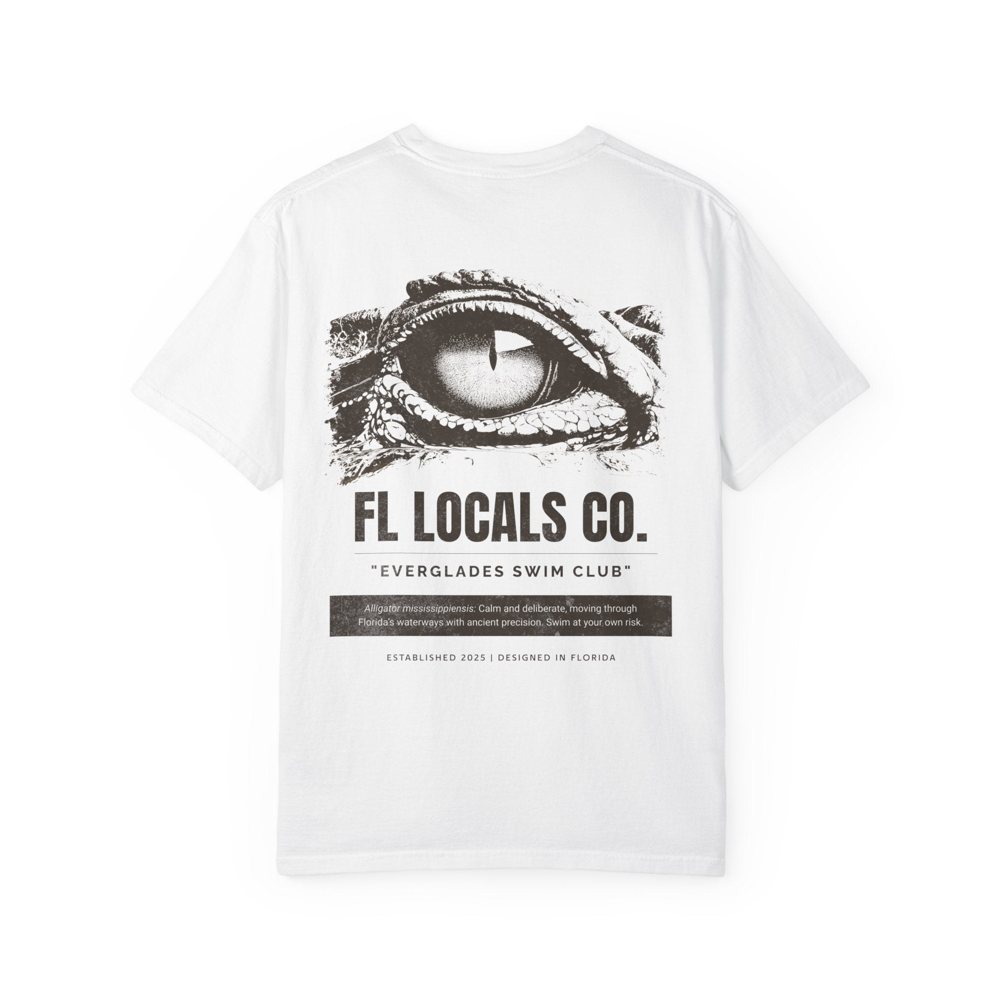 Florida Gator | "Everglades Swim Club" | FL Locals Co. | Comfort Colors® Vintage Florida Wildlife Tee