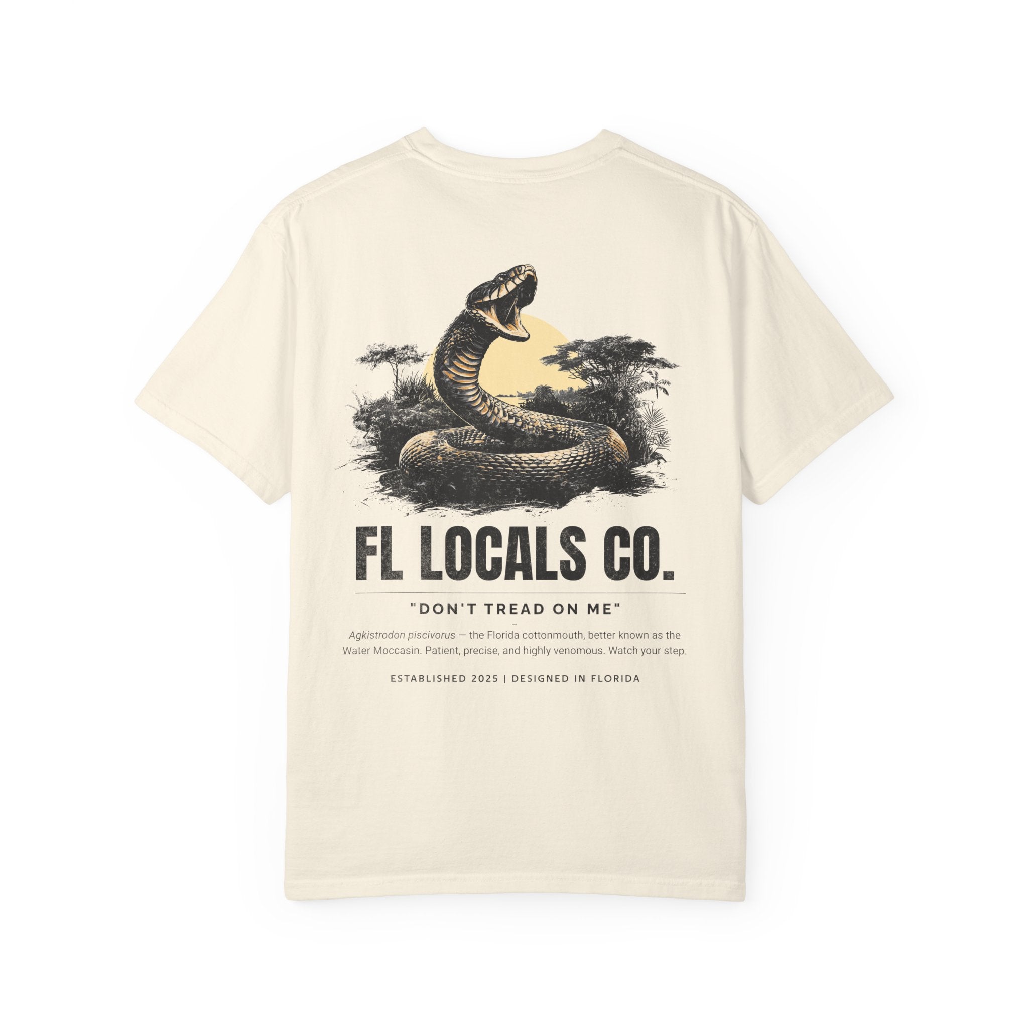 Florida Cottonmouth | "Don't Tread On Me" |  Graphic Tee - Comfort Colors®