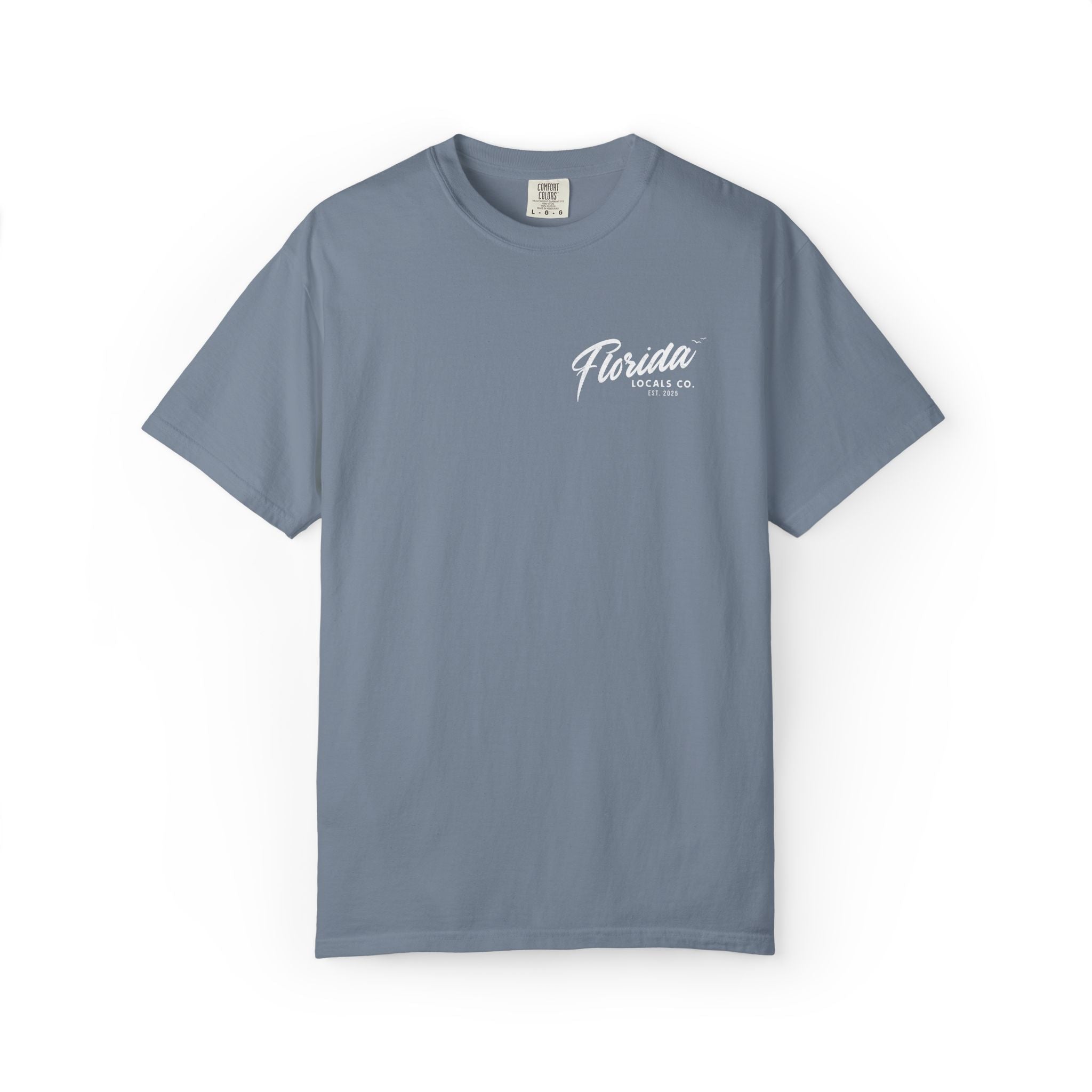 White Ibis | "Picnic Pillagers" | FL Locals Co. | Comfort Colors® Vintage Florida Wildlife Tee - Florida Locals Co.